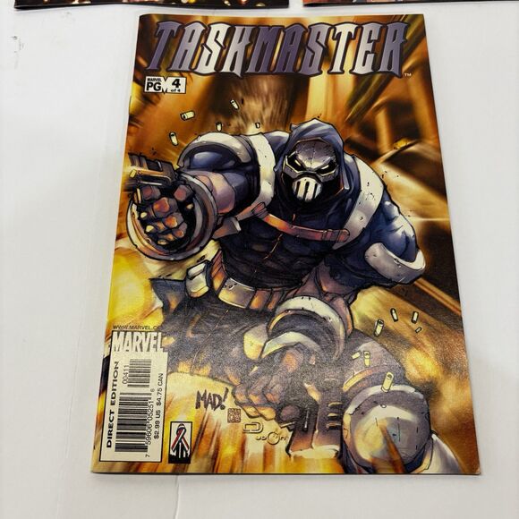Taskmaster #1,2,4 Marvel Comics Lot Book 2002 Modern Age NM - Picture 3 of 3